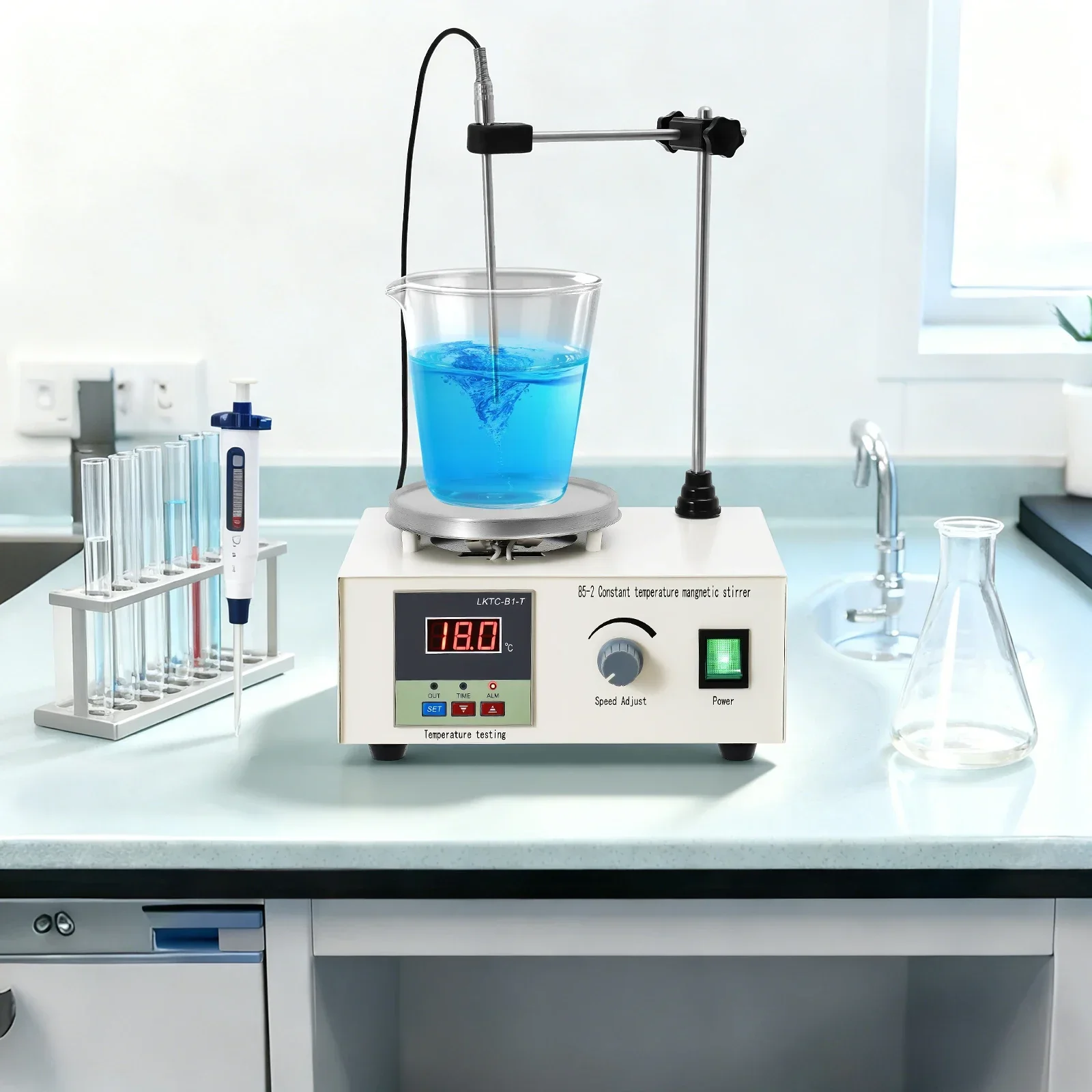 Magnetic Stirrer Hotplate - Agitador Magnético de 2000 ml con