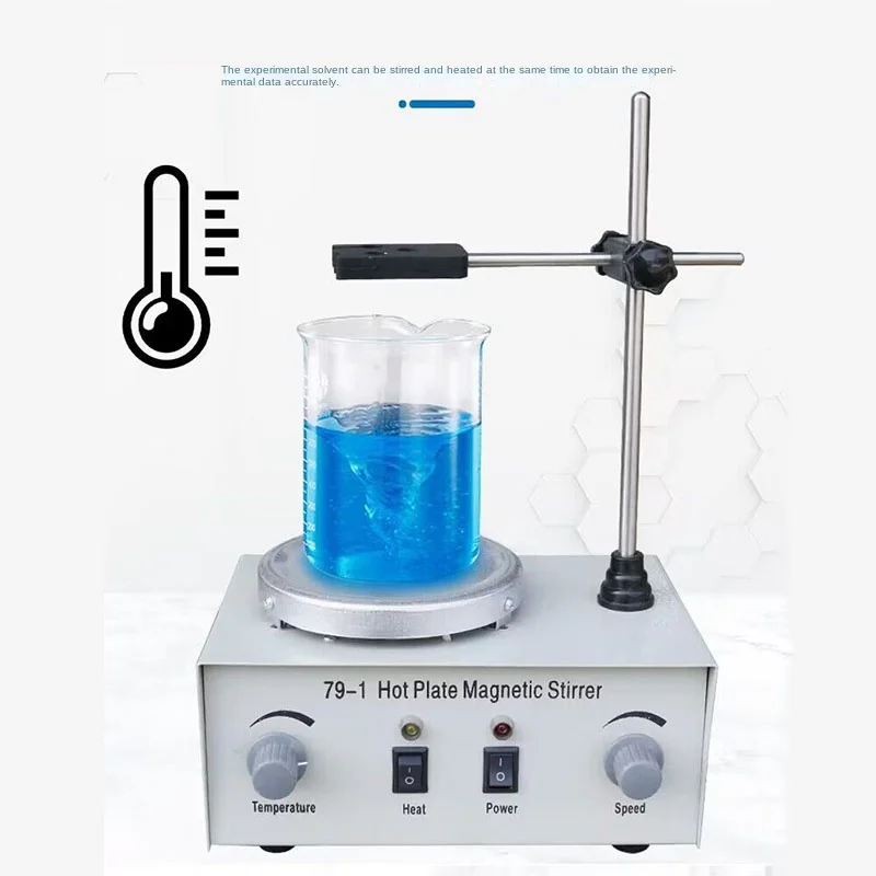 Magnetic Stirrer Hotplate - Agitador magnético de calefacción 79-1, agitador