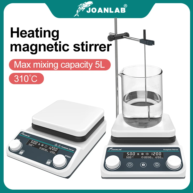 JOANLAB Agitador magnético Lab - Magnetic Stirrer Hotplate reseña y precio