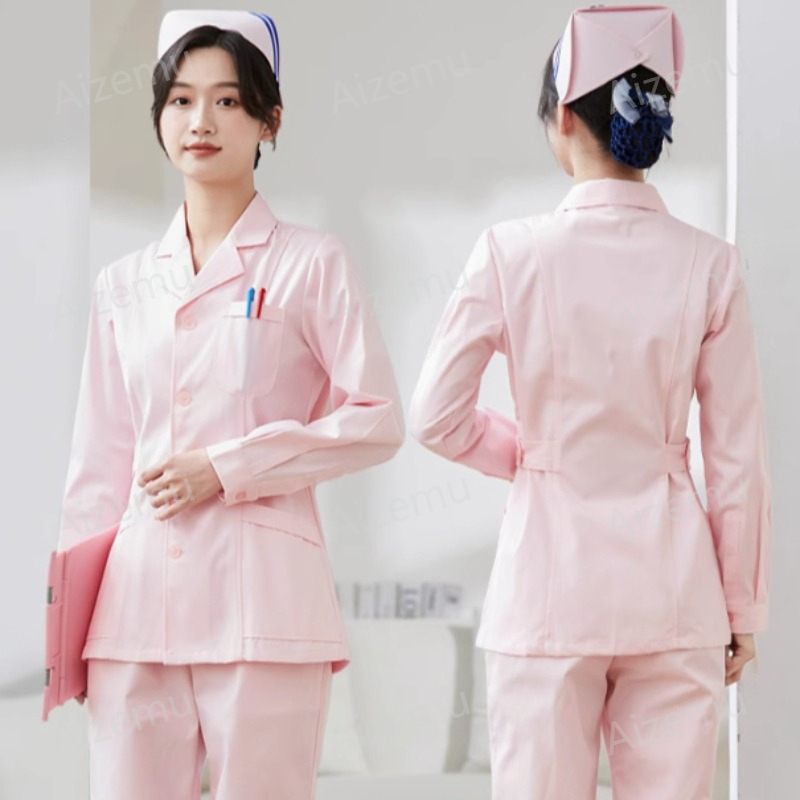 Nuevo uniforme de enfermera bl - Medical Lab Coat reseña y precio