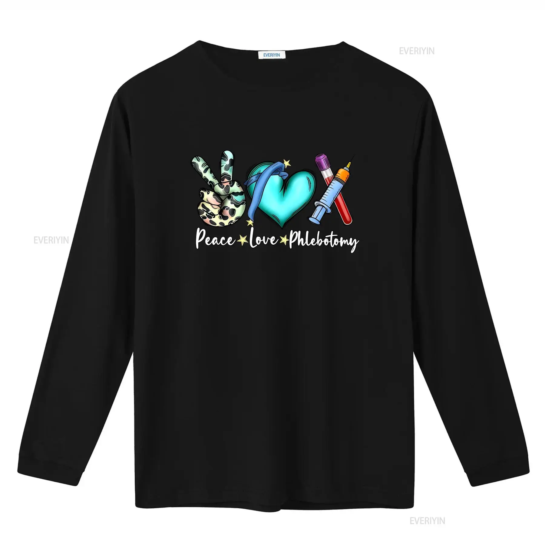 Camiseta Peace Love Phlebotomy - Medical Laboratory Technologist reseña y precio