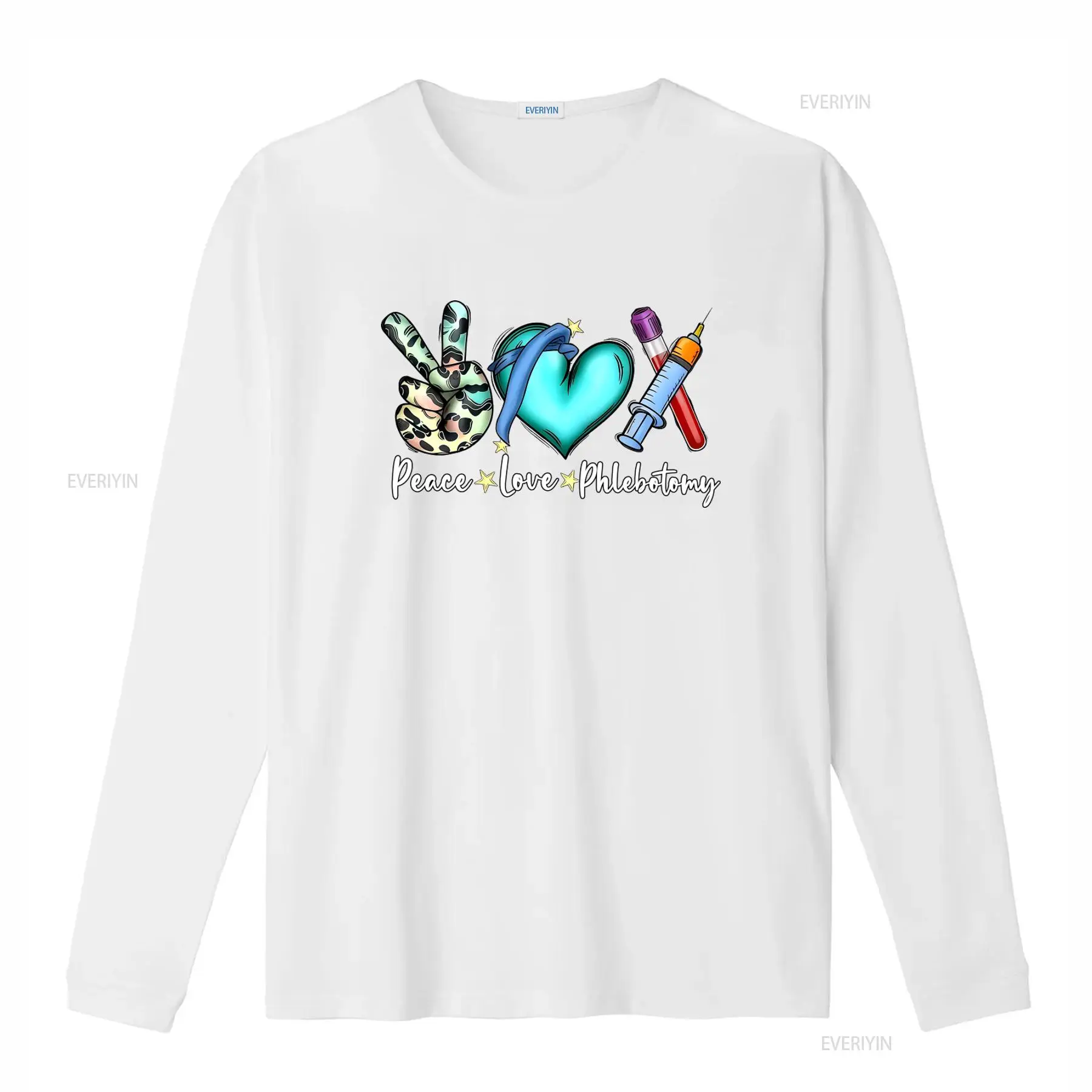 Camiseta Peace Love Phlebotomy - Medical Laboratory Technologist reseña y precio