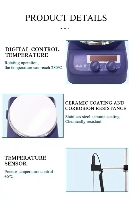 Ms-h280-pro Placa Calefactora  - Magnetic Stirrer Hotplate reseña y precio