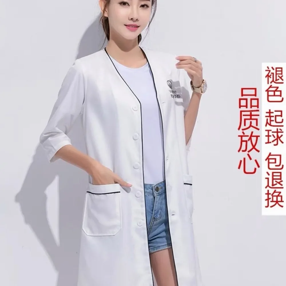 Uniforme de Belleza con Logoti - Medical Lab Coat reseña y precio