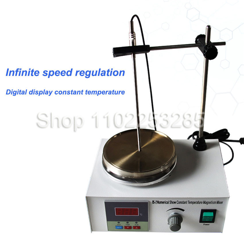 Agitador magnético de temperat - Magnetic Stirrer Hotplate reseña y precio