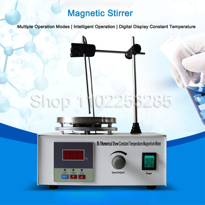 Agitador magnético de temperat - Magnetic Stirrer Hotplate reseña y precio