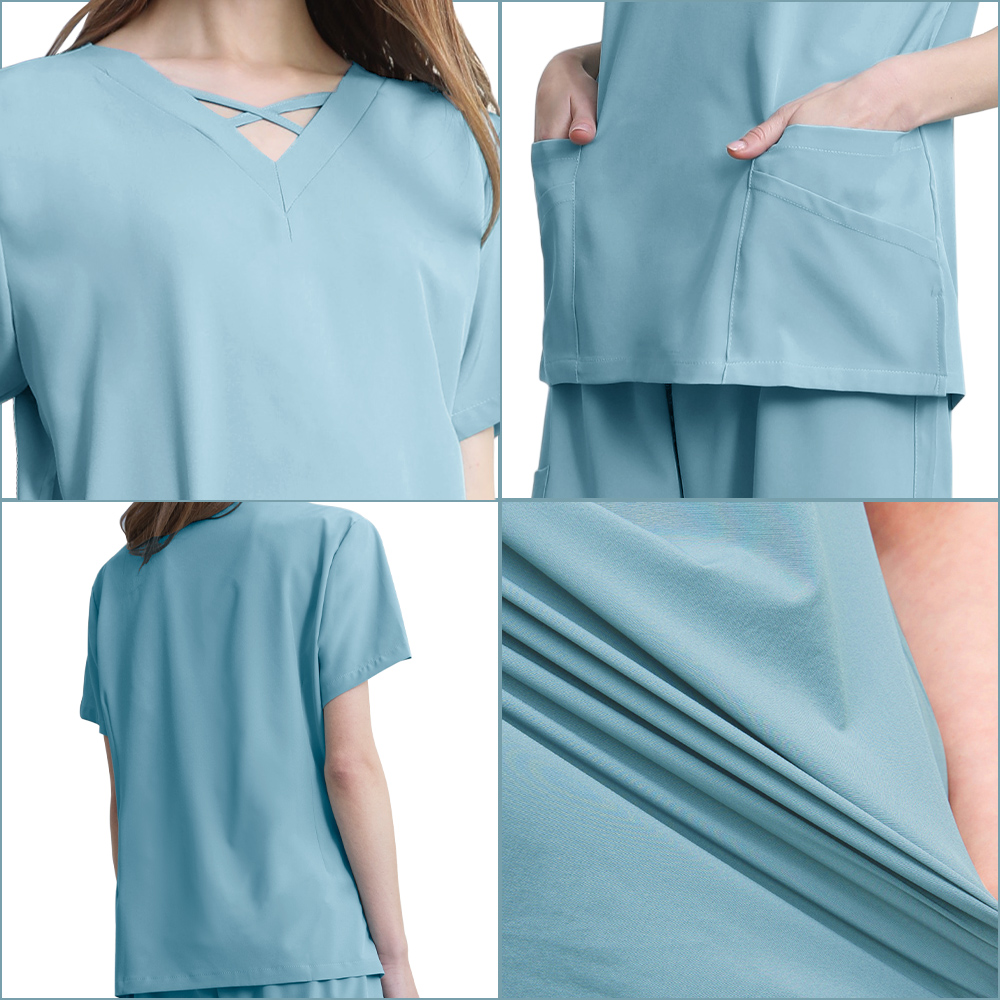 Blusa de enfermera para el cui - Medical Lab Coat reseña y precio