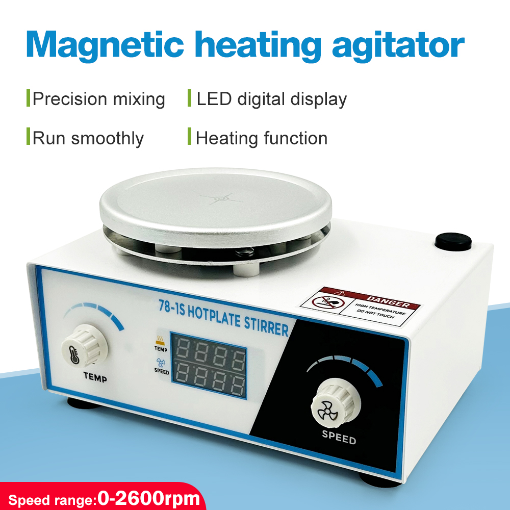 Agitador Magnético con Calefac - Magnetic Stirrer Hotplate reseña y precio