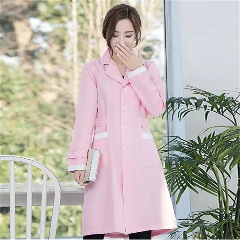 Uniforme de spa antiarrugas si - Medical Lab Coat reseña y precio