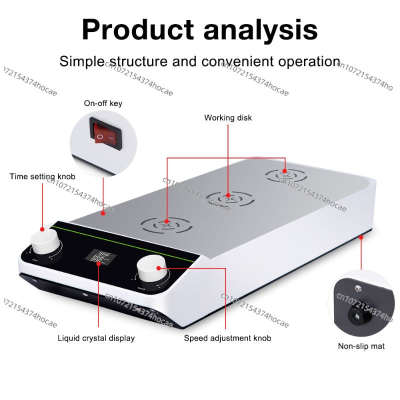 Agitador magnético de laborato - Magnetic Stirrer Hotplate reseña y precio